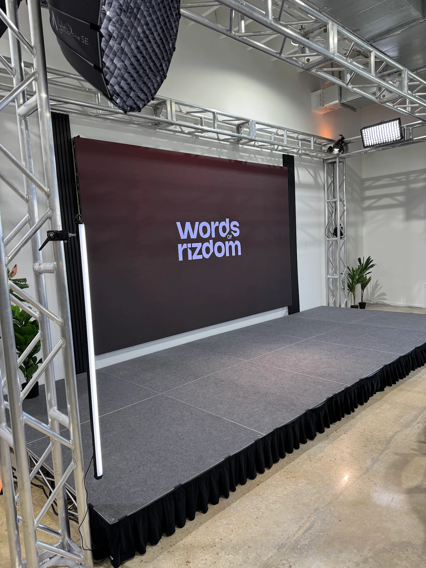 Dave Ford podcasting at The Move Miami Studio